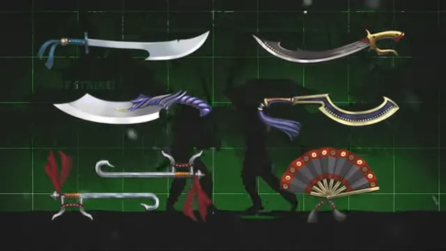 Shadow Fight 2 Mod APK, all Weapons And Levels Are Unlocked 2025 5 shadow fight weapons